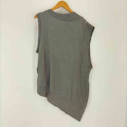 アンリアレイジ ANREALAGE 20SS SIDE ANGLE KNIT VEST メンズ 38