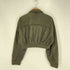 ザラ ZARA TRF クロップド マッチング ジャケット レディース import:M