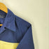 ポロバイラルフローレン Polo by RALPH LAUREN 90S イカリ 刺繍 パネル ボーダー 開襟 オープンカラー バイカラー S/S マリン シャツ メンズ import:M