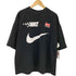 ナイキ NIKE AS M NSW TREND SS TOP BLACK/WHITE メンズ import:M