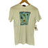ミズノ MIZUNO 袖裾シングル NATURE GARDEN イラスト クルーネックTシャツ メンズ import:M