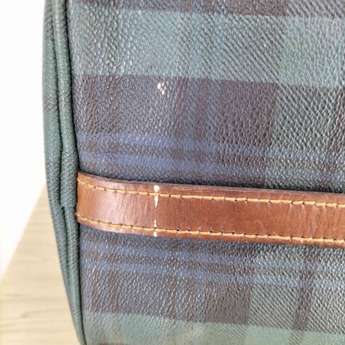 ポロラルフローレン POLO RALPH LAUREN ブラックウォッチ ミニボストンバッグ メンズ