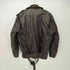 ザラ ZARA ユーズドオーバーサイズ フェイクレザー ライダースジャケット レディース import:L