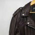 ザラ ZARA ユーズドオーバーサイズ フェイクレザー ライダースジャケット レディース import:L