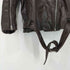 ザラ ZARA ユーズドオーバーサイズ フェイクレザー ライダースジャケット レディース import:L