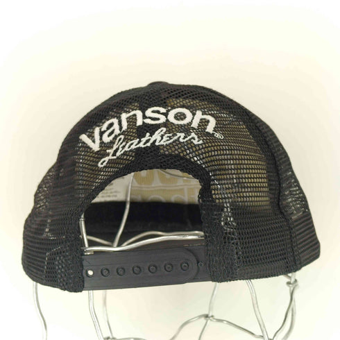 バンソン VANSON 刺繍メッシュキャップ メンズ