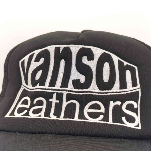バンソン VANSON 刺繍メッシュキャップ メンズ