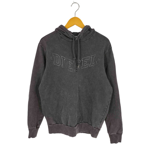 ディーゼル DIESEL ロゴプリント フェード プルオーバー パーカー メンズ import:L