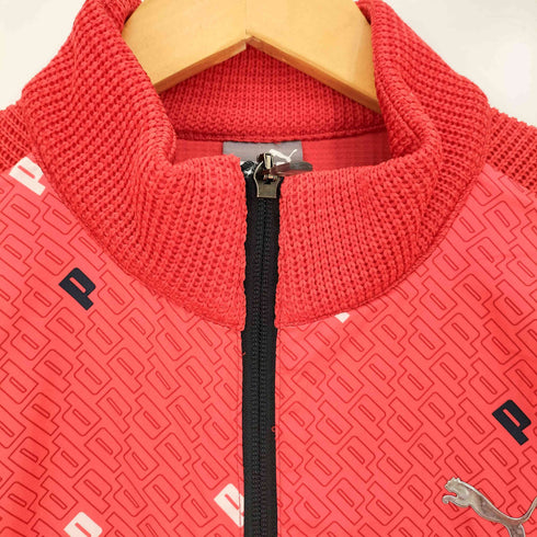 プーマ PUMA コンビネーション グラフィック ダブルジップ ブルゾン メンズ import:L