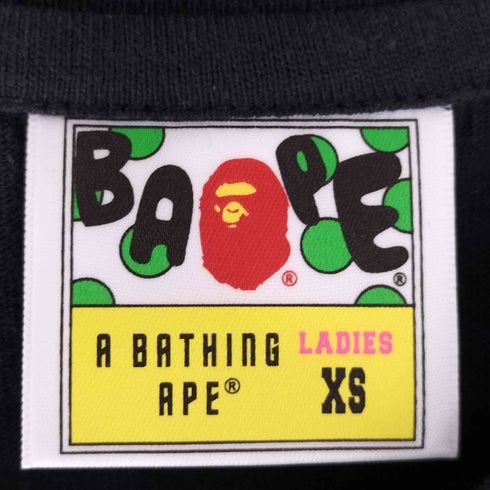 アベイシングエイプ A BATHING APE GLASS BEADS MILO ON BAPE TEE レディース JPN:XS