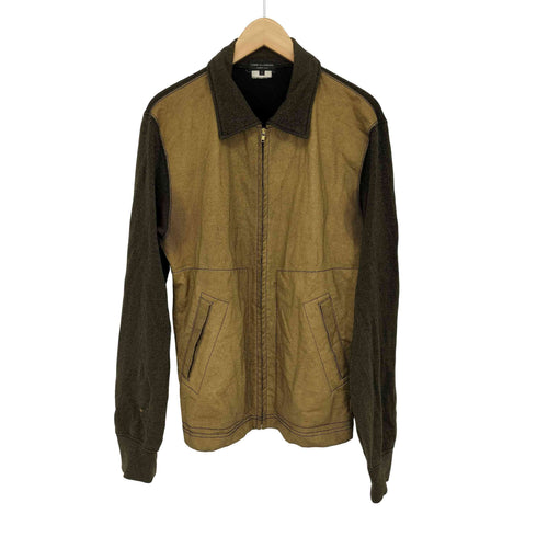 コムデギャルソンオムプリュス COMME des GARCONS HOMME PLUS 2011AW グリッター ワークジャケット 素材切り替え Decadence期 メンズ JPN:L