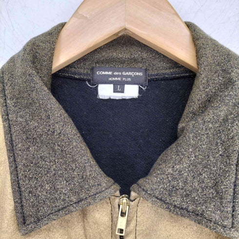 コムデギャルソンオムプリュス COMME des GARCONS HOMME PLUS 2011AW グリッター ワークジャケット 素材切り替え Decadence期 メンズ JPN:L