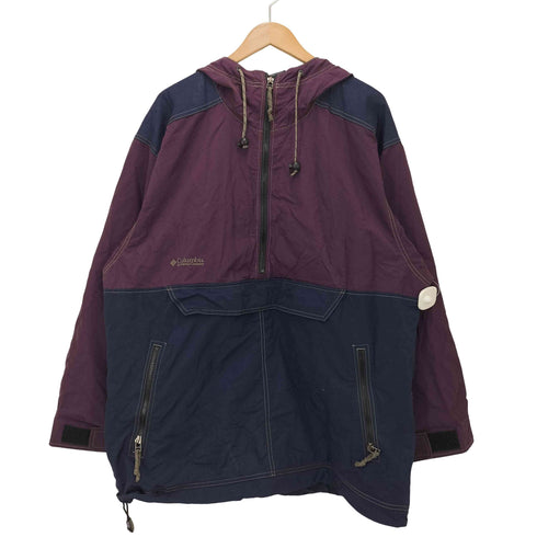 コロンビア Columbia バイカラー ナイロン アノラック パーカー メンズ import:M