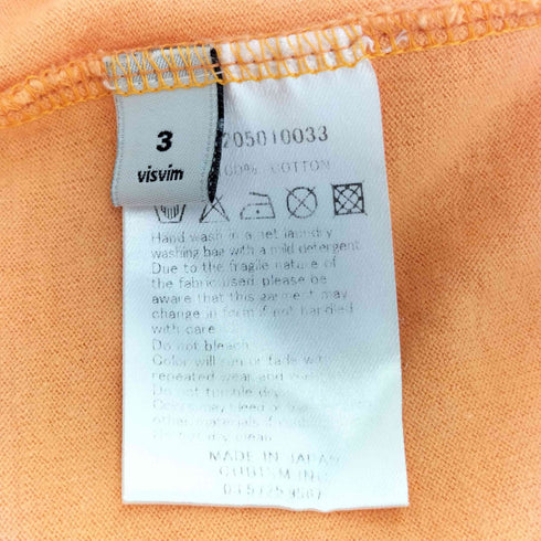 ビズビム VISVIM VSVM 120 Logo Cotton T Shirt メンズ JPN:3