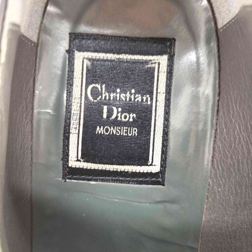 クリスチャンディオール Christian Dior MONSIEUR ストレートチップ ドレスシューズ メンズ JPN:25