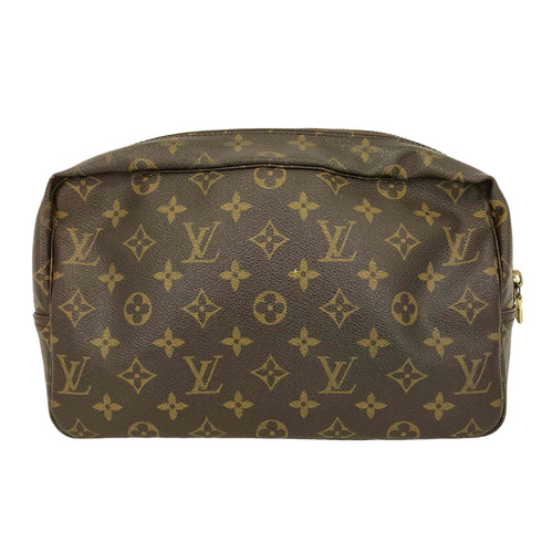 ルイヴィトン LOUIS VUITTON トゥルーストワレット28 モノグラム コスメポーチ レディース