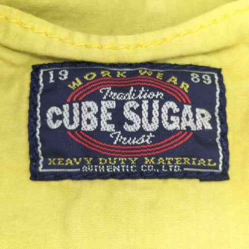キューブシュガー CUBE SUGAR 00S Y2K キャンバスショルダーバッグ レディース