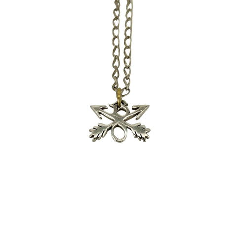 バーンアウト Burnout Crossed Arrows Necklace クロスド アロー ネックレス メンズ