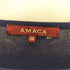 アマカ amaca プリーツサマーニット レディース 38