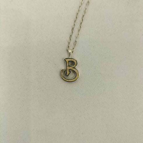 バーンアウト Burnout B logo Necklace Bロゴ ネックレス メンズ