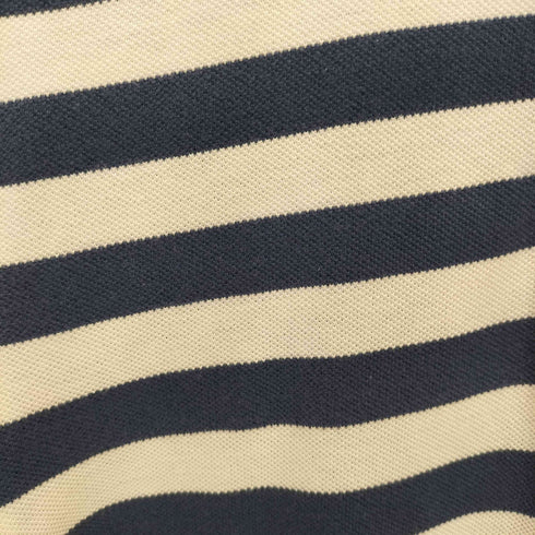 ポロジーンズカンパニーラルフローレン POLO JEANS COMPANY RALPH LAUREN 90-00S エンブレム 刺繍 ボーダー S/S 鹿の子 ポロシャツ メンズ import:M