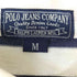 ポロジーンズカンパニーラルフローレン POLO JEANS COMPANY RALPH LAUREN 90-00S エンブレム 刺繍 ボーダー S/S 鹿の子 ポロシャツ メンズ import:M