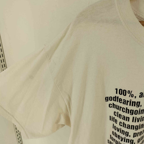 ギルダン GILDAN 90s Christian 英文プリント Tシャツ メンズ XL