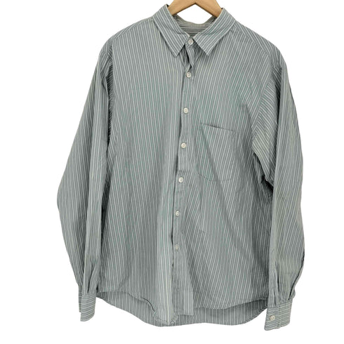 スティーブンアラン Steven Alan 100/2 POPLIN REVERSE SEAM SHIRT/シャツ メンズ JPN:XL