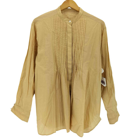 ニジュウサンク 23区 バンドカラーフリルブラウス レディース 40
