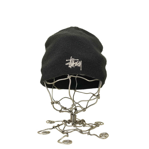 ステューシー Stussy ストックロゴ 刺繍 ニット ビーニー メンズ