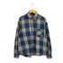 MaxDstr オンブレチェック テールカット L/S シャツ メンズ import:M