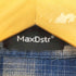 MaxDstr オンブレチェック テールカット L/S シャツ メンズ import:M
