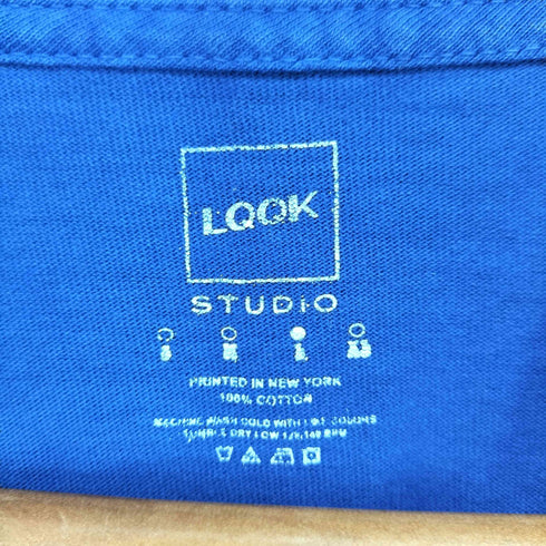 ルックスタジオ LQQK STUDIO ココペリ プリント クルーネック 半袖Tシャツ カットソー メンズ