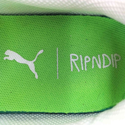 プーマ PUMA INVERSE SILVER-FLURO GREEN PES メンズ JPN:26