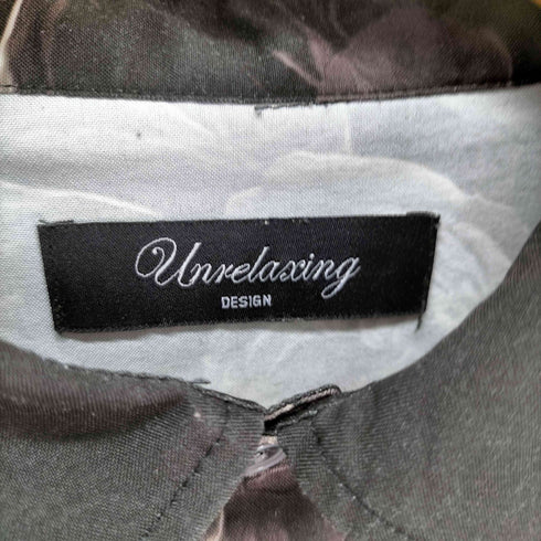 アンリラクシング unrelaxing ビッグシルエット総柄シャツ メンズ FREE