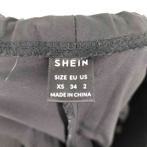 シーイン SHEIN ギャザー ナイロンパンツ レディース