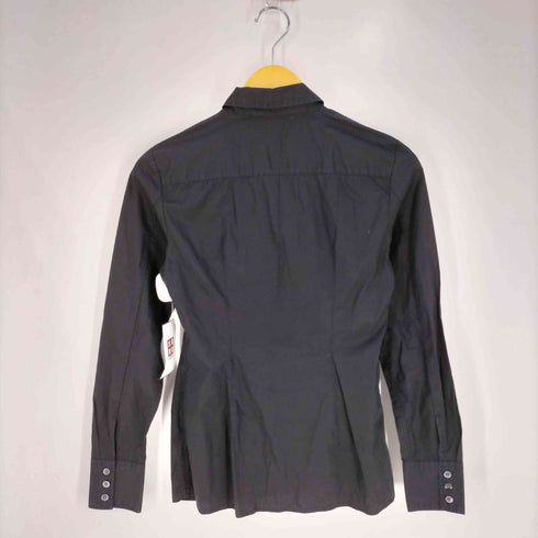 アルマーニエクスチェンジ ARMANI EXCHANGE インド製 フロントビジュー 比翼 シャツ レディース import:XS