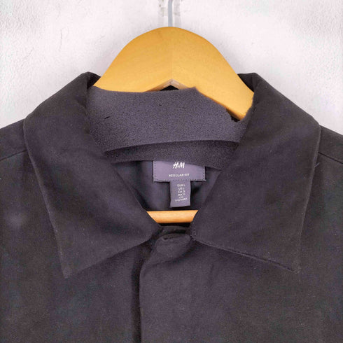エイチアンドエム H&M フェイクスエード シャツジャケット メンズ import:L