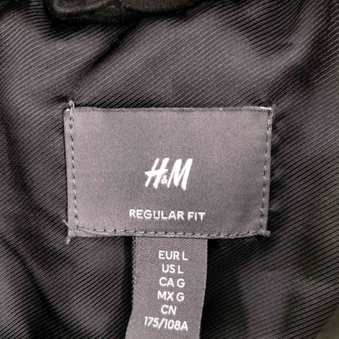 エイチアンドエム H&M フェイクスエード シャツジャケット メンズ import:L