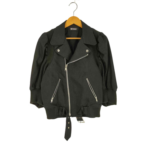 MIYAO パワーショルダー ライダースジャケット レディース ONE SIZE