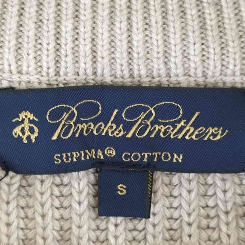 ブルックスブラザーズ BROOKS BROTHERS SUPIMA COTTON コットン ドライバーズニット メンズ import:S