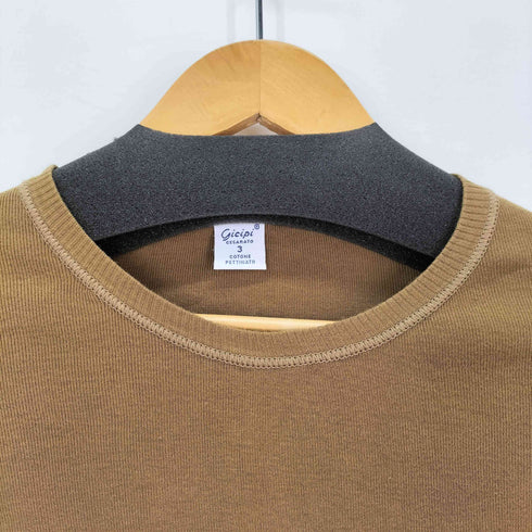 ジチピ gicipi イタリア製 クルーネック L/S カットソー レディース 3