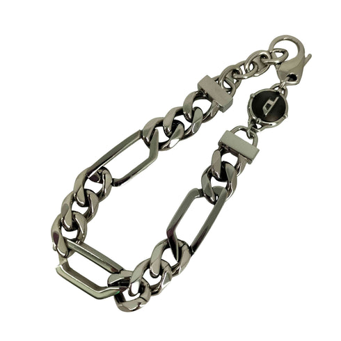 ディーゼル DIESEL STEEL オーバルロゴ ブレスレット メンズ