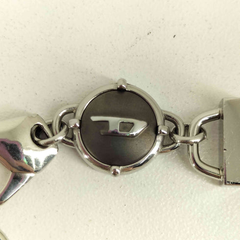 ディーゼル DIESEL STEEL オーバルロゴ ブレスレット メンズ