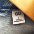 ジーユー GU 25ss デニムジップアップジャケット メンズ JPN:L