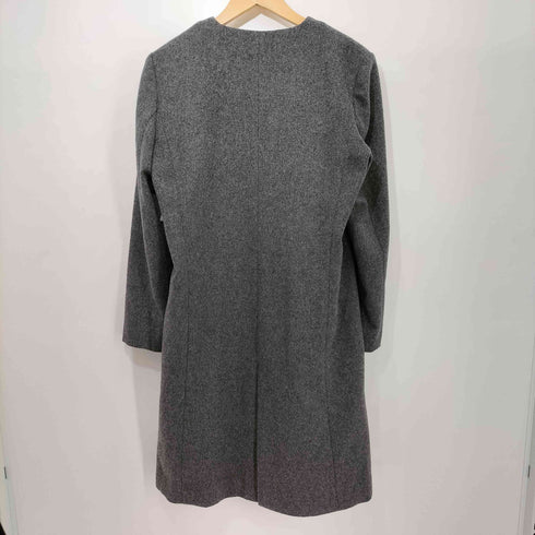 トーナル TONAL ノーカラーロングコート レディース JPN:38