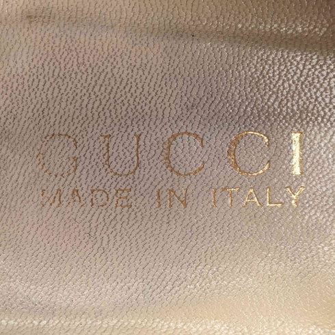 グッチ GUCCI スエード ビットローファー レディース 36