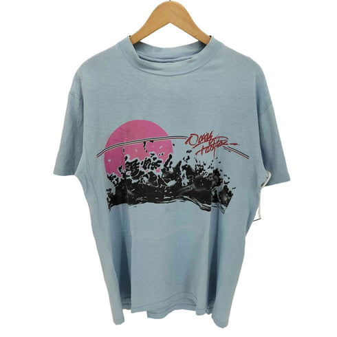 オーシャンパシフィック Ocean Pacific 80s USA製 コピーライト OP 1983 両面 プリント クルーネック Tシャツ 袖 裾 シングルステッチ メンズ import:L
