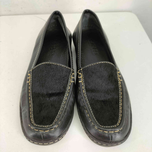 ローレンラルフローレン LAUREN RALPH LAUREN ハラコ切替 ローファー レディース 6 1/2