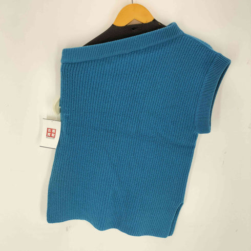 フミエタナカ FUMIE=TANAKA 22AW asymmetry rib VE アシンメトリーリブベスト レディース 1